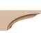 Ekena Millwork 7"W x 14"D x 7"H Wide Helena Rough Cedar Woodgrain TimberThane Corbel, Primed Tan CORUR07X14X07HELRCPR - alternate 3